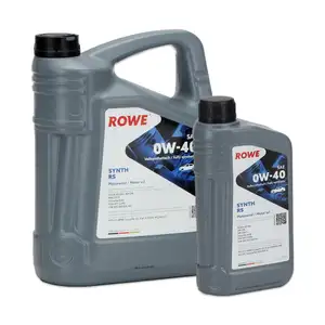 6L 6 Liter ROWE SYNTH RS 0W40 Motor&ouml;l &Ouml;l f&uuml;r MB 229.5 Porsche A40 PSA B712296 502/505.00
