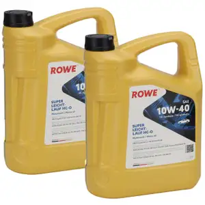 10L 10 Liter ROWE SUPER LEICHTLAUF HC-O 10W-40 10W40 Motor&ouml;l &Ouml;l f&uuml;r MB 229.3 501.01/505.00