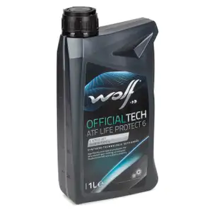 1L 1 Liter WOLF OFFICIALTECH ATF LIFE PROTECT 6 Automatikgetriebe&ouml;l f&uuml;r ZF 6-Gang