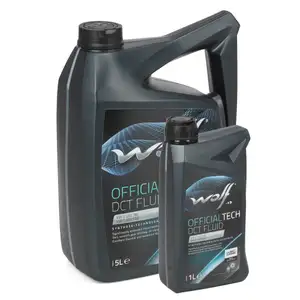 6L 6-liter WOLF ECOTECH FLUID Automatic Transmission Fluid for Dual-Clutch Transmissions