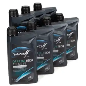 7L 7 Liter WOLF OFFICIALTECH ATF MB FE Automatikgetriebe&ouml;l f&uuml;r MERCEDES 7-Gang MB 236.15