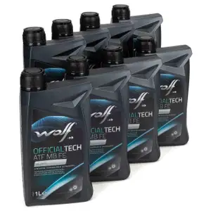 8L 8 Liter WOLF OFFICIALTECH ATF MB FE Automatikgetriebeöl für MERCEDES 7-Gang MB 236.15