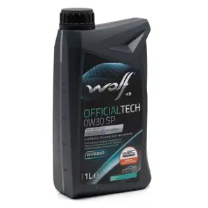 1L 1 Liter WOLF OFFICIALTECH 0W30 SP Motor&ouml;l &Ouml;l f&uuml;r BMW Longlife-12FE MB 227.61 229.61