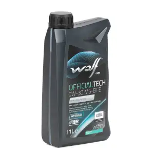 1L 1 Liter WOLF OFFICIALTECH 0W-30 MS-BFE Motor&ouml;l f&uuml;r BMW LL-19 FE 229.51 OPEL OV0401547