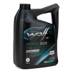 5L 5 Liter WOLF OFFICIALTECH 10W40 CP Motor&ouml;l &Ouml;l VW 501.01/505.00 MB 229.3