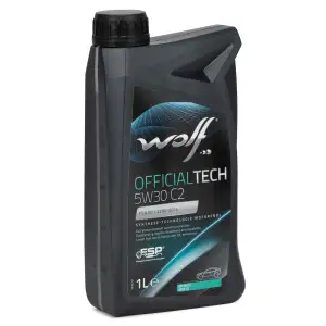 1L WOLF OFFICIALTECH 5W30 C2 Motor&ouml;l f&uuml;r FIAT 9.55535-S1 PSA B71 2290-2014 RENAULT RN 0700
