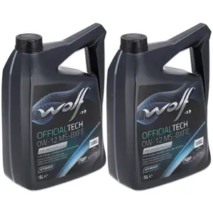 10L 10 Liter WOLF OFFICIALTECH 0W-12 MS BXFE Motor&ouml;l BMW Longlife-22 FE++