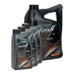8L 8 Liter WOLF EXTENDTECH 5W40 HM Motor&ouml;l &Ouml;l f&uuml;r MB 229.5 PSA B71 2296 VW 502/505.00