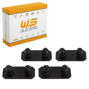 4x Bremstr&auml;gerplatte f&uuml;r PORSCHE Panamera 970 4.8 S/GTS 3.0 S E-Hybrid hinten 97035208600