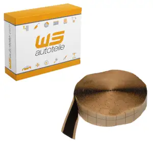 25x2mm Dichtband Abdichtbank Karosserie für PORSCHE 911 964 993 912 914 928 00004312900