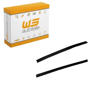 2x Fensterdichtung Abdichtleiste f&uuml;r PORSCHE 911 964 Coupe links + rechts