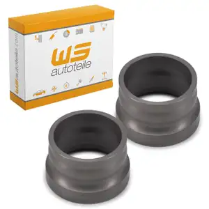 2x Distanzhülse Abstandring Radlager für PORSCHE 911 Turbo hinten 93033160900