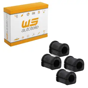 4x Stabilisatorlager f&uuml;r PORSCHE 911 2.7/3.0 Carrera / Turbo hinten 91133379305