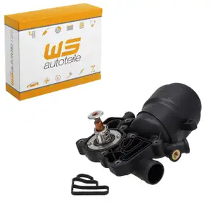 &Ouml;lfiltergeh&auml;use + Thermostat f&uuml;r AUDI A4 A5 A6 Q5 Q7 PORSCHE Cayenne VW Touareg 7P 3.0 TDI