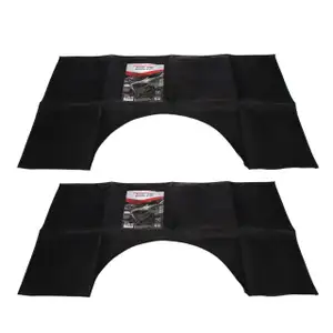 2x Kotfl&uuml;gelschoner Schoner Abdeckplane Karosserie Schutz magnetisch UNIVERSAL110x63 cm