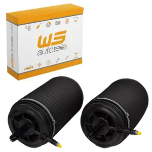 2x Luftfeder Stoßdämpfer für PORSCHE Macan (95B) hinten 95B616001B + 95B616002B