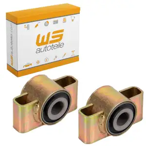 2x Querlenkerlager Lagerbock Nachlauflager für PORSCHE 944 968 vorne 95134102301