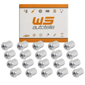 20x Radmutter M14x1,5 f&uuml;r PORSCHE 911 964 993 912 914 924 928 944 968 99918200632