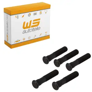 5x Radbolzen 66MM für PORSCHE 911 Turbo 924 2.0 944 2.5 bis 1985 vorne 91133167100