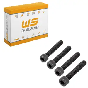 4x Schraube Bremssattel M12x1,5x72mm für PORSCHE Boxster Cayman (987 981 982) 99907340201