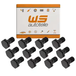 12x Schraube M12x1,25 Differential f&uuml;r PORSCHE 911 964 912 914 924 928 92833227603