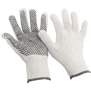 Gloves Work Gloves COTTON - DIMPLED Size 10 / XL (1 pair)