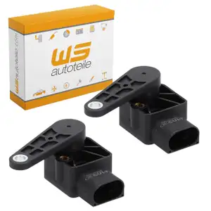 2x Sensor Leuchtweitenregulierung f&uuml;r AUDI BMW MERCEDES MINI PORSCHE VW vorne o. hinten