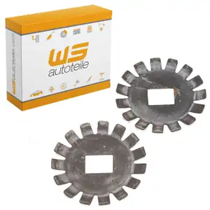 2x Sicherungsblech Mutter Traggelenk für PORSCHE 911 912 914 vorne 90134142600