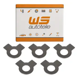 5x Sicherungsblech f&uuml;r PORSCHE 356 911 919 914 924 959 99903900100