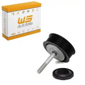 Umlenkrolle Keilriemen f&uuml;r PORSCHE Cayenne 92A Macan 95B Panamera 970 95814527901