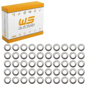 50x ALU Unterlegscheibe f&uuml;r PORSCHE 911 964 993 914 959 90003101130