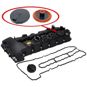 Ventildeckel + Dichtung + Öleinfülldeckel für BMW E90-93 E60 E61 F10 F11 E63 E64 N53