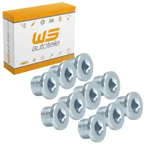 10x &Ouml;lablassschraube f&uuml;r CITROEN DACIA FIAT FORD MERCEDES NISSAN OPEL RENAULT SMART VOLVO