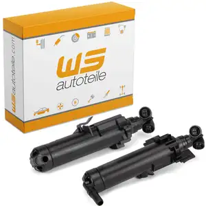 2x Waschwasserd&uuml;se Spritzd&uuml;se Teleskopd&uuml;se Scheinwerfer f&uuml;r AUDI A4 8K B8 ab Fgst.