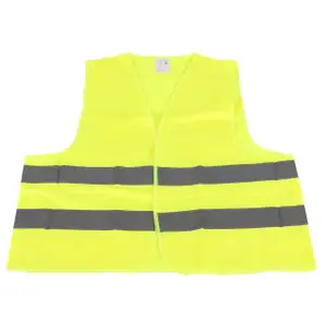 Warnweste Warnschutzweste Sicherheitsweste GELB Gr&ouml;&szlig;e XL EN ISO 20471