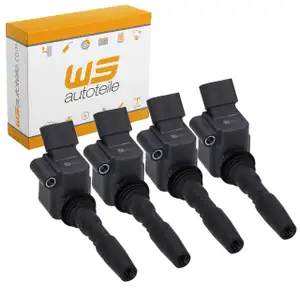 4x Z&uuml;ndspule f&uuml;r VW Golf 7 Passat B8 Polo 5 Tiguan Touran A1 A3 A4 1.2/1.4 TSI 04C905110L