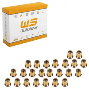 24x Zylinderkopfmutter f&uuml;r PORSCHE 964 993 3.6 Carrera + 3.3 Turbo 96410438201