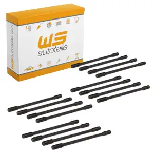 16x Stehbolzen f&uuml;r PORSCHE 356 1100-C 2000 GS Carrera 2 912 1.6 53901118