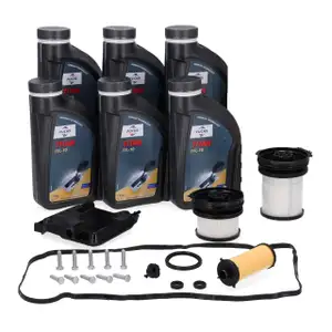 Getriebefilter Satz + 6L FUCHS Getriebe&ouml;l MB 236.21 f&uuml;r MERCEDES W177 W247 8G-DCT 724.1