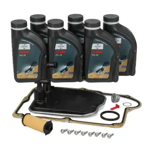 Getriebefilter Satz + 6L FUCHS Getriebe&ouml;l MB 236.21 f&uuml;r MERCEDES W176 W177 7G-DCT 724.0