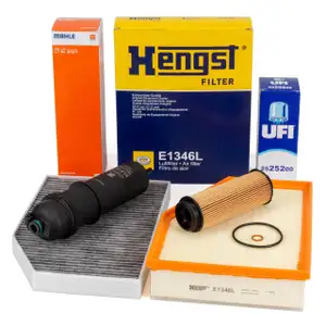 Filter-Set 4-tlg f&uuml;r BMW X3 G01 X4 G02 30d M40d 249-340 PS B57