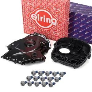ELRING / AIC Steuergehäusedeckel Set für VW Golf 6 GTI Passat B7 Tiguan T5 T6 1.8/2.0 TSI