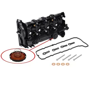 Ventildeckel + Dichtung + Schraube D&uuml;senhalter f&uuml;r BMW F20-23 E90-93 F30/31 F10 X1-5 N47