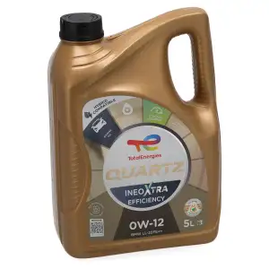 5L 5 Liter TOTAL QUARTZ INEO XTRA EFFICIENCY 0W-12 Motor&ouml;l BMW LL-22FE++