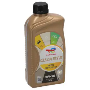 1L 1 Liter TOTAL QUARTZ INEO EFFICIENCY 0W-30 Motor&ouml;l f&uuml;r BMW LL-04 LL-19FE LL-12FE