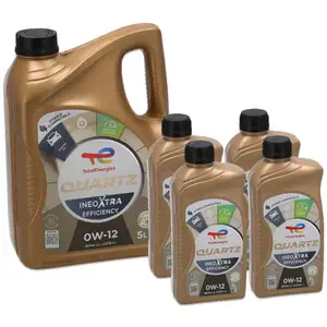 9L 9 Liter TOTAL QUARTZ INEO XTRA EFFICIENCY 0W-12 Motor&ouml;l BMW LL-22FE++
