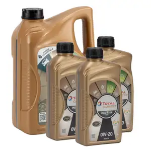 8L 8 Liter TOTAL Motor&ouml;l &Ouml;l QUARTZ INEO XTRA FIRST 0W-20 0W20 PSA B71 2010