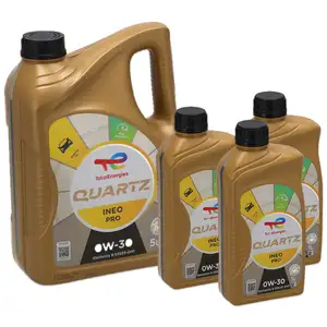 8L 8 Liter TOTAL QUARTZ INEO PRO 0W-30 Motor&ouml;l Stellantis FPW9.55535-DH1