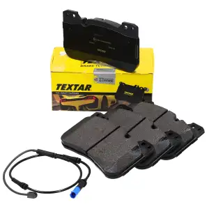 TEXTAR 2244101 Bremsbel&auml;ge + Warnkontaktsensor f&uuml;r BMW BMW X6M F96 600/625 PS vorne