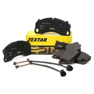 TEXTAR 2551901 Bremsbel&auml;ge + Wako f&uuml;r PORSCHE 991 3.8 Turbo / S 520-607 PS vorne